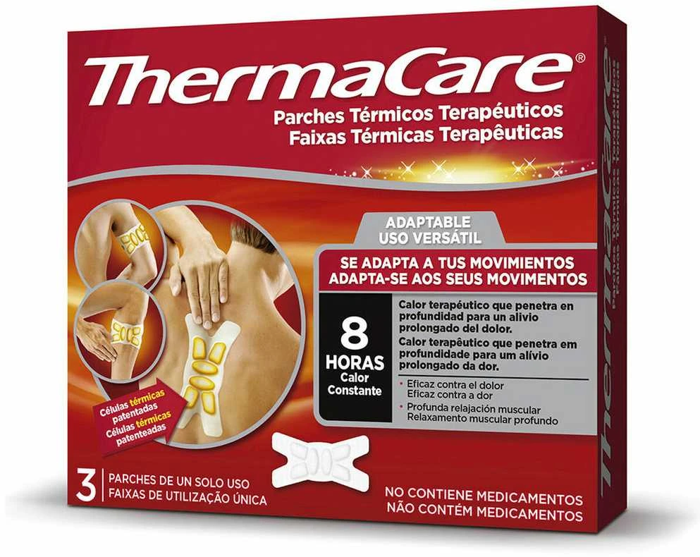 "Thermacare" daugiafunkciniai raumenų šiltinimo raiščiai 3 vienetai