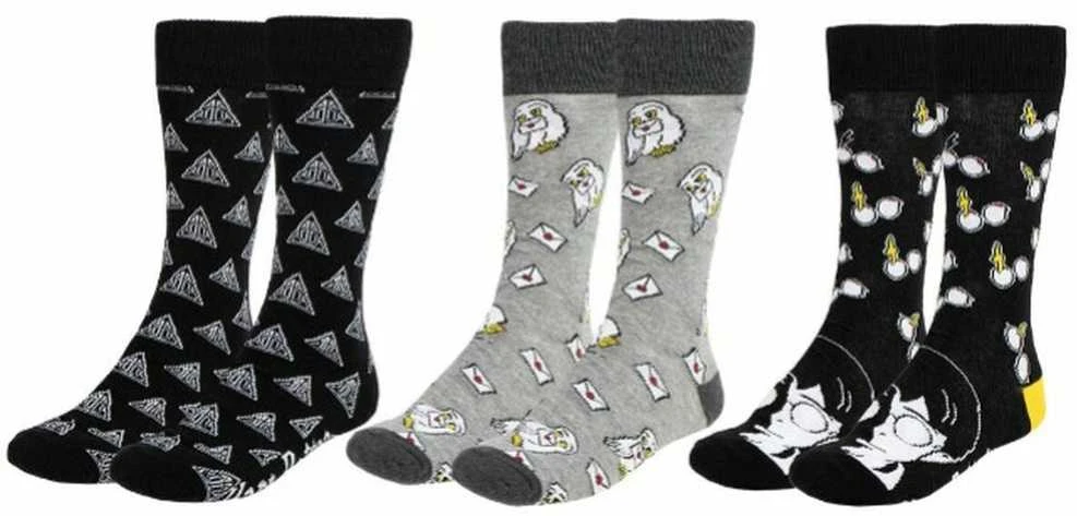 CERDÁ Harry Potter pack 3 adult socks