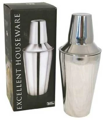 Excellent Houseware Steel Plaktuvas kokteiliams ir gėrimams – plieno