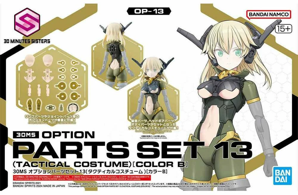 Bandai Option 30MS PASIRENKAMŲ DALIŲ RINKINYS 13 (TAKTINIS KOSTIUMAS) [B SPALVA]