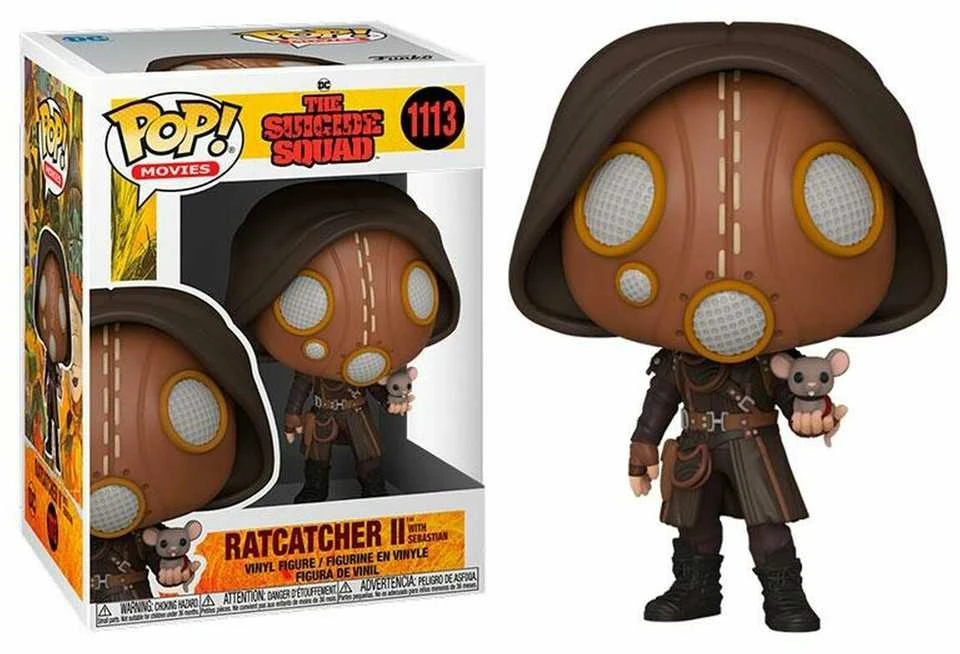 Funko POP! Movies: The Suicide Squad - Ratcatcher II with Sebastian Vinyl Figure