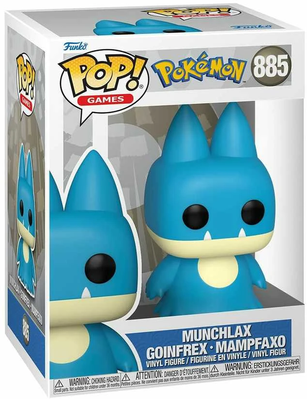 FUNKO POP! Vinilinė figūrėlė: Pokemonai - Munchlax