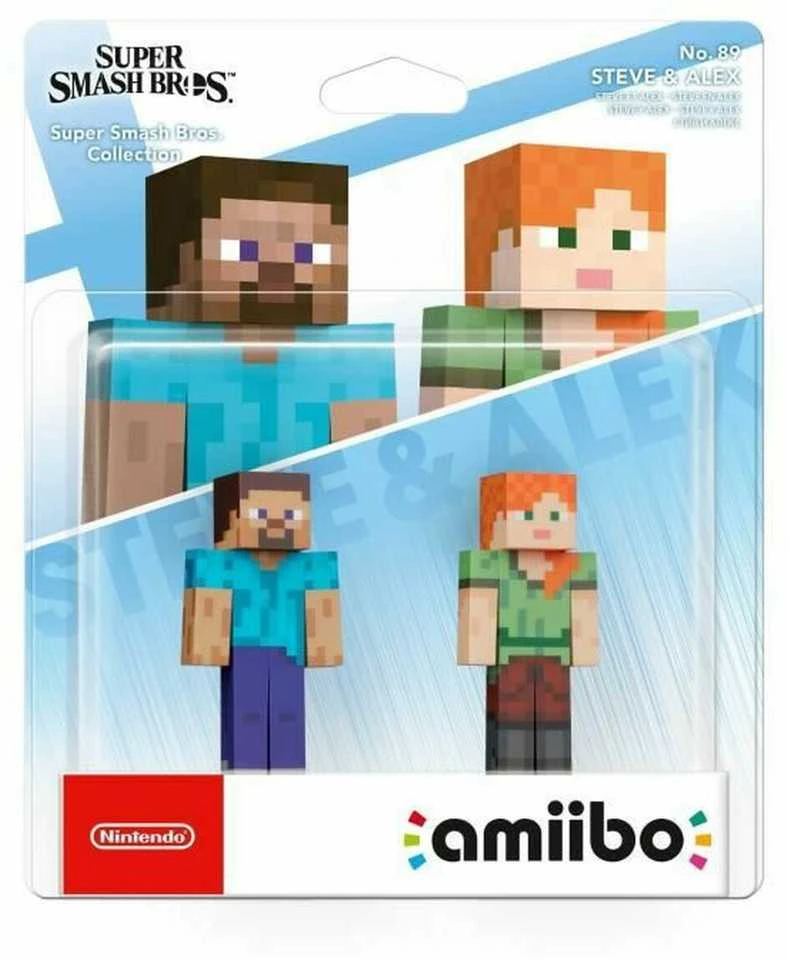 „Nintendo Amiibo Steve & Alex“ („Smash Bros“ kolekcija)