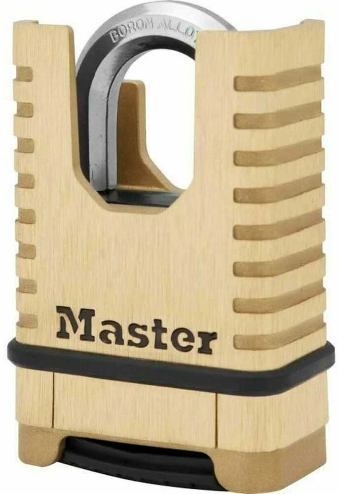 „Master Lock Excell“ pakabinama spyna su apvadu M1177EURDCC