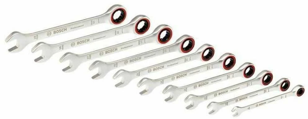 Bosch 10 vnt raktų rinkinys
