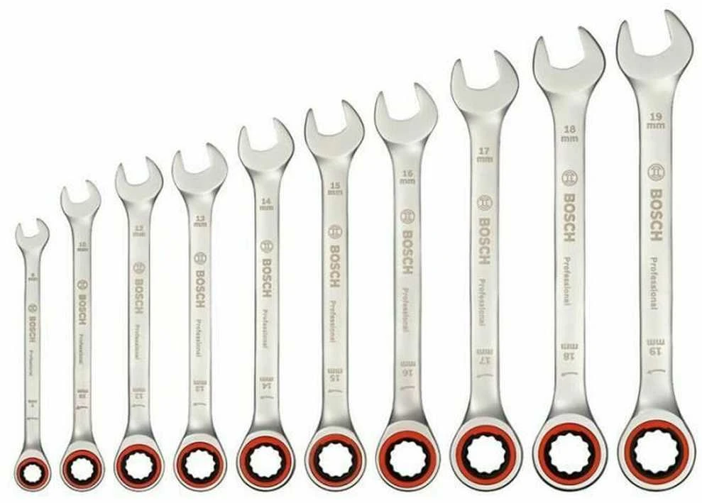 Bosch 10 vnt raktų rinkinys