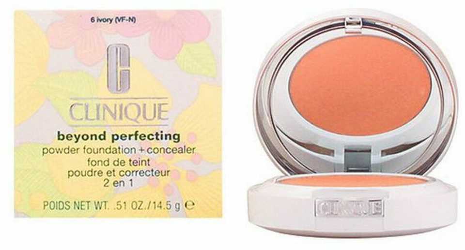 Clinique Beyond Perfecting Powder Foundation + Maskuoklis