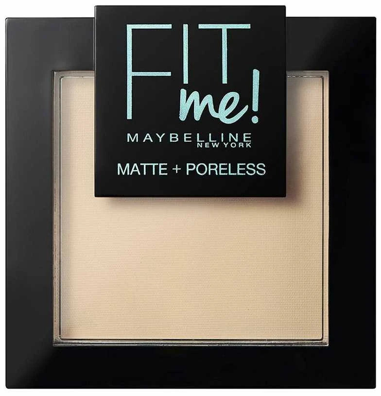 Maybelline Fit Me Matte & Poreless Powder 105 Natural veido pudra 1