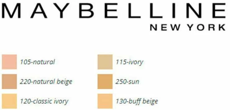 Maybelline Fit Me Matte & Poreless Powder 105 Natural veido pudra 1