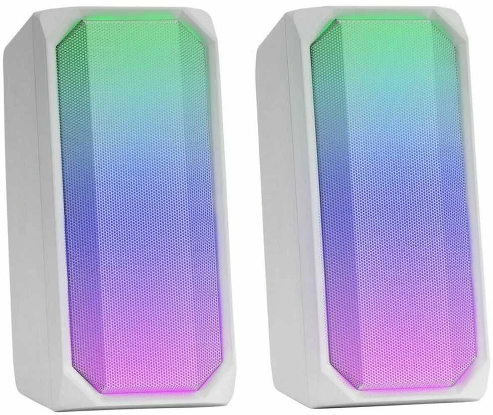 Kompiuterio kolonėlės Mars Gaming cgarsiakalbiai / 15 W / 3,5 mm garso / RGB / USB