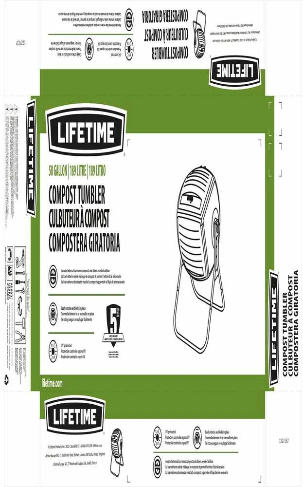 Lifetime Komposteris 189 L 60076