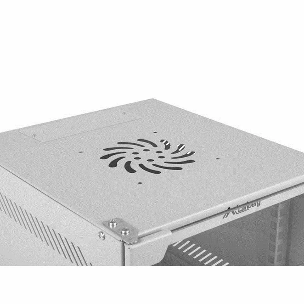 LANBERG WF10-2309-10S Montavimo spinta Rack Kabykla 10 colių 9U 280X310 Pilkas