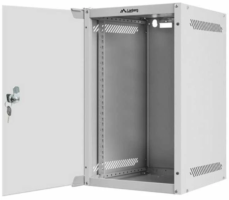 LANBERG WF10-2309-10S Montavimo spinta Rack Kabykla 10 colių 9U 280X310 Pilkas