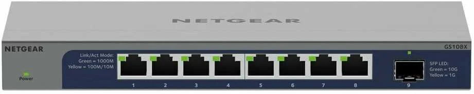 Šakotuvas Netgear GS108X-100EUS