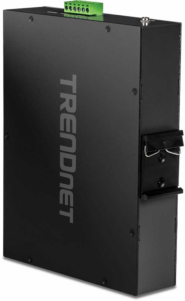 Šakotuvas TRENDnet Trendnet TI-PGM102 łącza jungiama į tinklą Gigabit Ethernet (10/100/1000) Obsługa PoE Juodas