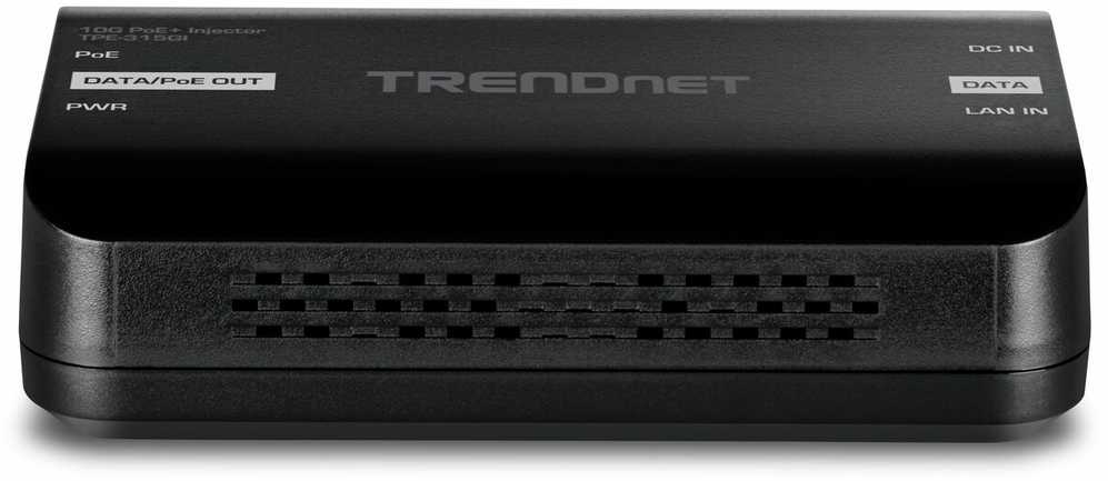Šakotuvas Maitinimo šaltinis serwerowy TRENDnet TRENDnet TPE-315GI – maitinimo šaltinis PoE+ 10G