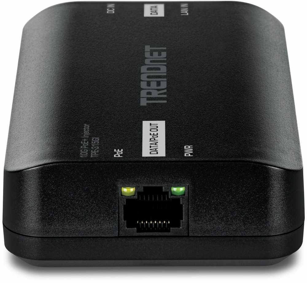 Šakotuvas Maitinimo šaltinis serwerowy TRENDnet TRENDnet TPE-315GI – maitinimo šaltinis PoE+ 10G