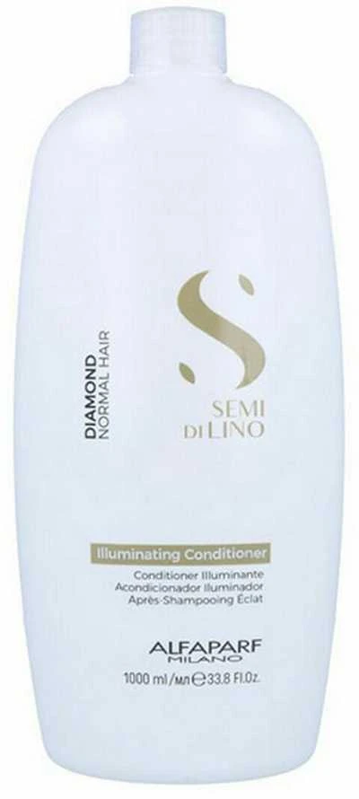 Alfaparf Milano Semi di Lino Diamond Illuminating Spindesio suteikiantis plaukų kondicionierius, 1000 ml