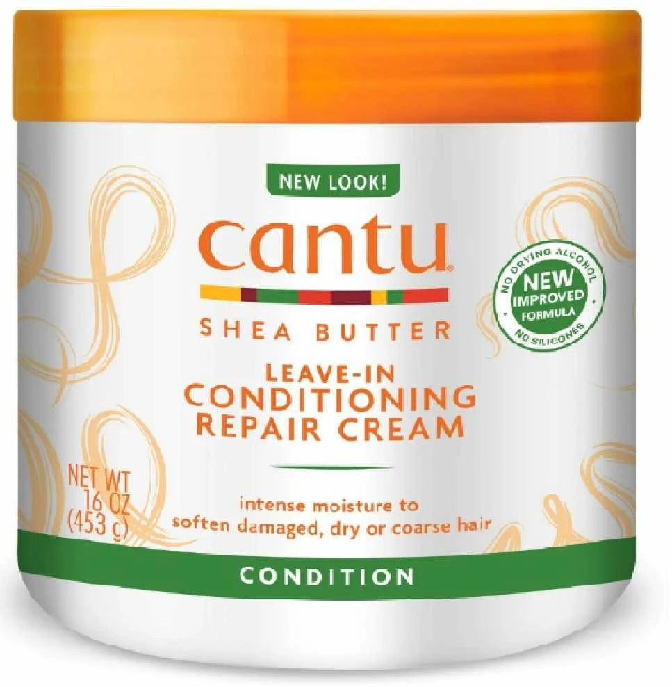 "Cantu" taukmedžio sviestas "Leave-In" kondicionuojantis atkuriamasis kremas 453g