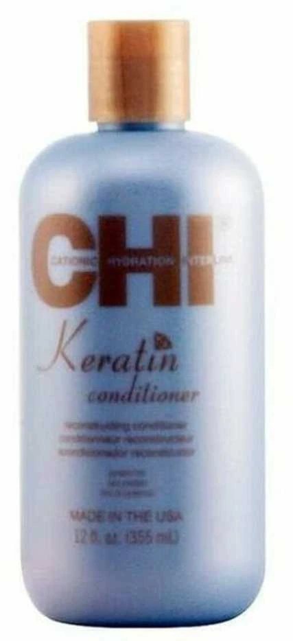 Atkuriamasis pažeistų plaukų kondiocionierius CHI Keratin Conditioner 946 ml
