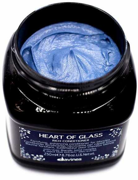 Davines Heart Of Glass Rich Conditioner šviesius plaukus maitinantis kondicionierius, 250 ml
