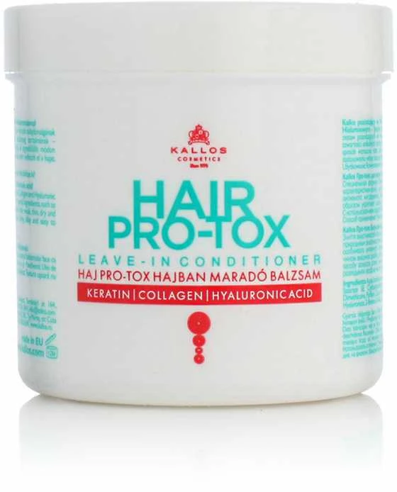 Plaukus stiprinantis ir maitinantis kondicionierius Kallos Hair Pro-Tox Leave-in Conditioner 250 ml