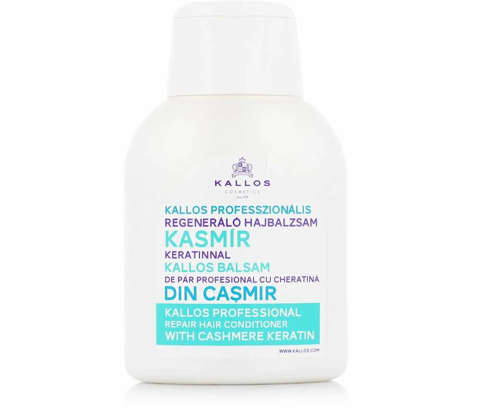 Kondicionierius su kašmyru Kallos Repair Hair Conditioner With Cashmere Keratin 500ml