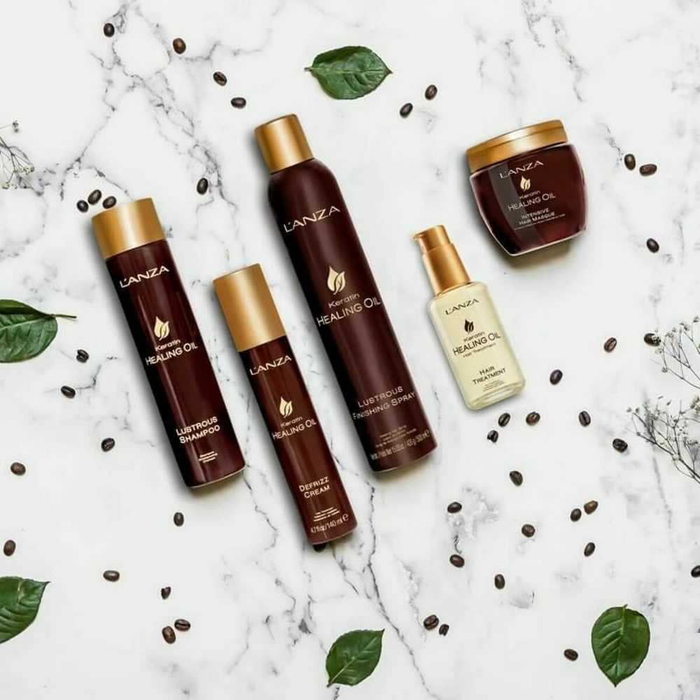 L’ANZA Keratino aliejaus žvilgantis kondicionierius, 250 ml
