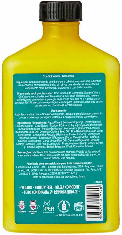 Lola From Rio LOLA iš RIO - CAMOMILA šviesių plaukų kondicionierius 250 g
