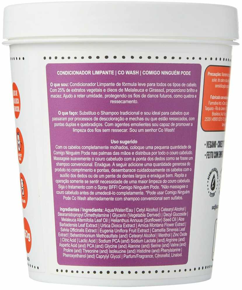 Lola Cosmetics Lola From Rio LOLA iš RIO - COMIGO NINGUÉM PODE Co Wash 450g