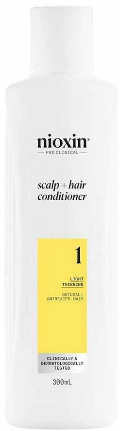 Nioxin Sistema 1 - Acondicionador - Cabello Natural Con Debilitamiento Leve, 300 ml