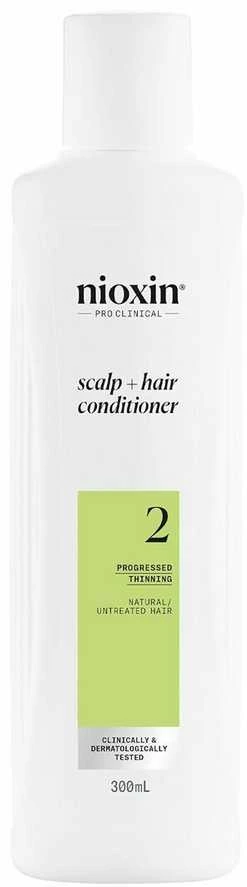 Nioxin Sistema 2 - Acondicionador - Cabello Natural Con Debilitamiento Avanzado, 300 ml