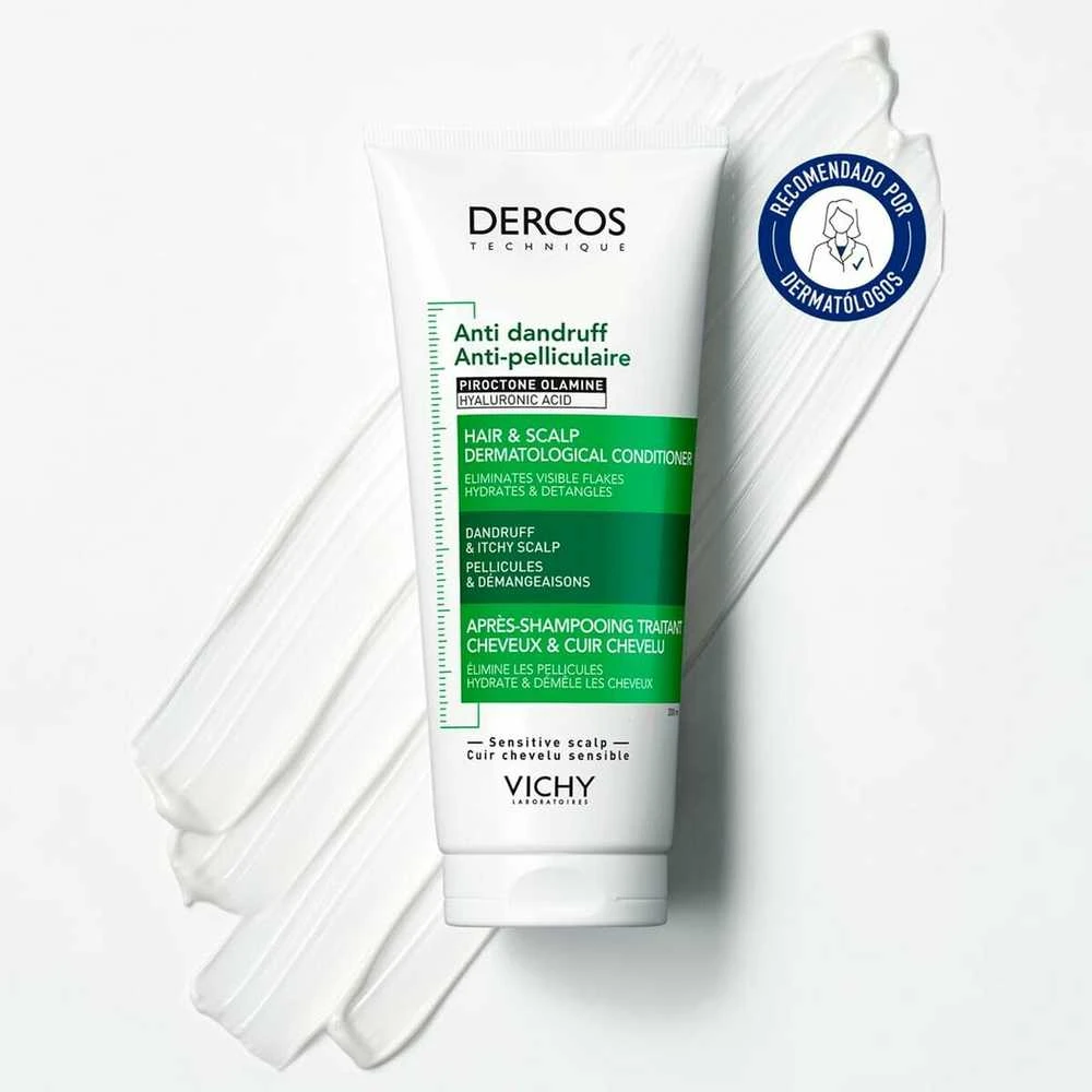 Vichy Dercos Nuo pleiskanų Hair & Scalp Dermatological Conditioner kondicionierius nuo pleiskanų, 200 ml