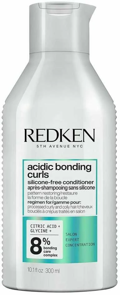 Redken Acidic Bonding Skirtas garbanotiems plaukams kondicionierius be silikono, 300 ml