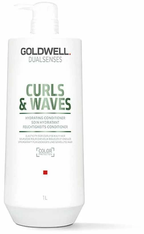 Goldwell Dualsenses Curls & Waves Conditioner plaukų kondicionierius garbanotiems ir banguotiems plaukams, 1000 ml