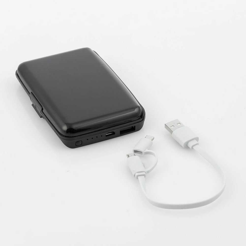 Innovagoods Piniginė su RFID apsauga ir išorinės baterijos funkcija