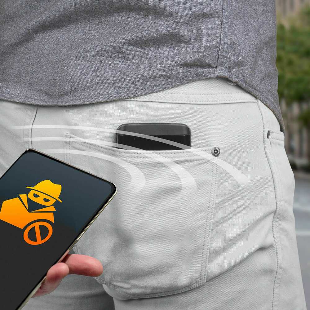 Innovagoods Piniginė su RFID apsauga ir išorinės baterijos funkcija