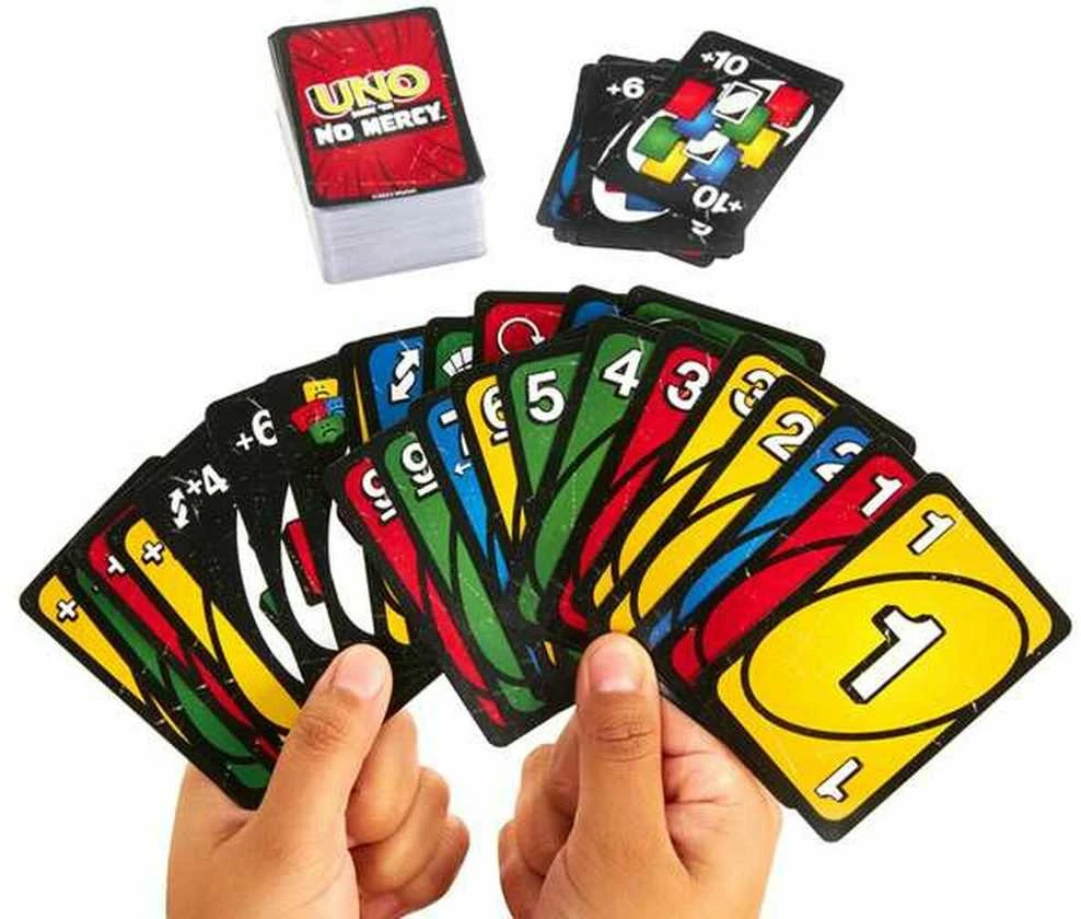 Mattel UNO Show 'Em No Mercy kortų žaidimas