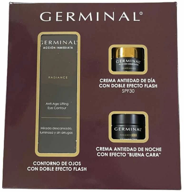 Germinal RADIANCE IMMEDIATE ACTION EYE CONTOUR LOT 3 pcs