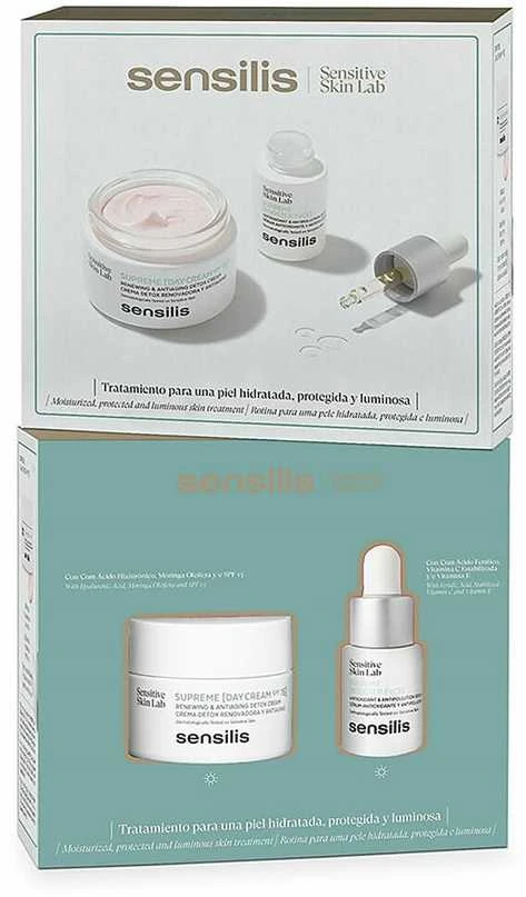 Sensilis Supreme Day Kreminis SPF15, 50 ml Set 2 Pieces