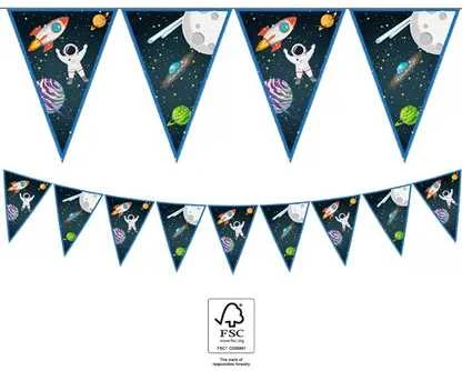 Globos Europe Bv Rocket Space vimpelguirlande