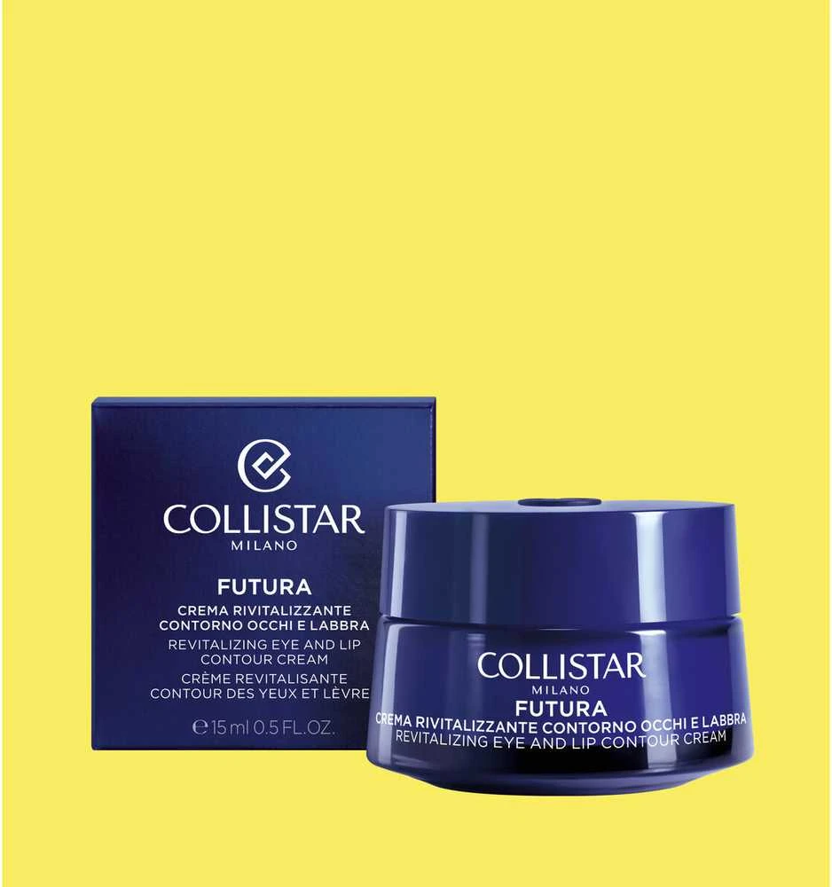 Collistar Futura Revitalizing Eye & Lip Contour Kreminis paakių ir lūpų kontūro kremas, 15 ml