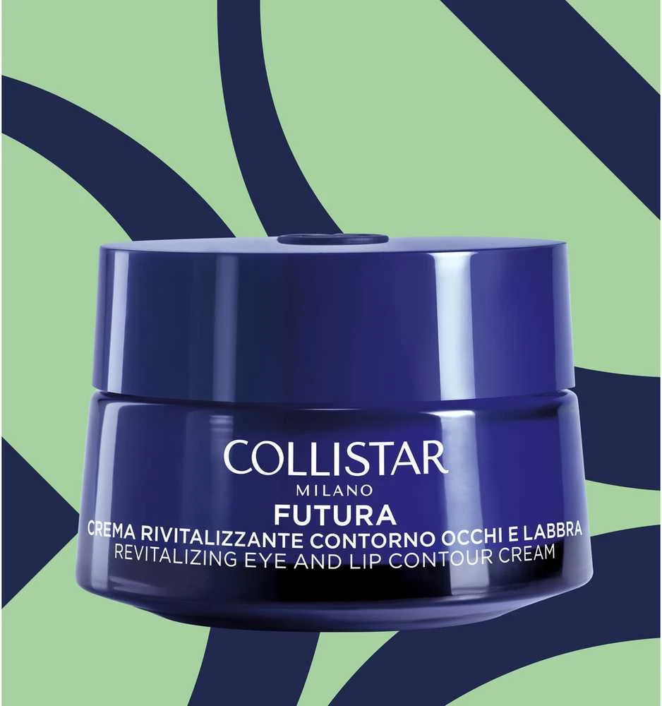 Collistar Futura Revitalizing Eye & Lip Contour Kreminis paakių ir lūpų kontūro kremas, 15 ml