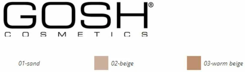 "Gosh" BB kremas Foundation Primer Moisturizer 02 rusvai gelsvas 30ml