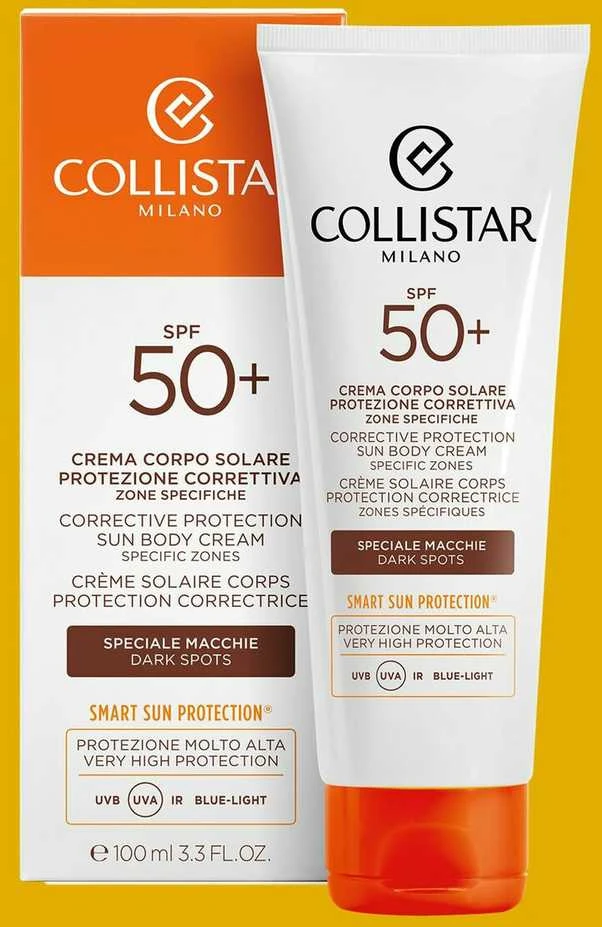 Collistar Crema Solar Corporal Antimanchas Spf50, 100 ml