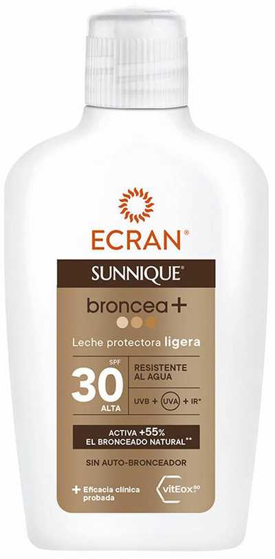 „Ecran Sunnique Broncea“ apsauginis pienelis su SPF30, 200 ml