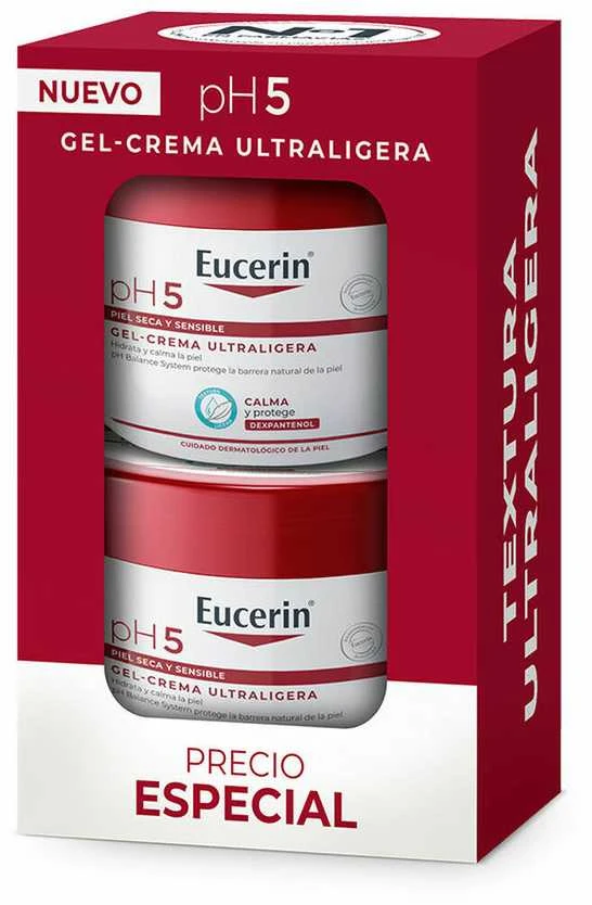 Eucerin PH5 ultralight gel-cream pack 2 x 350 ml