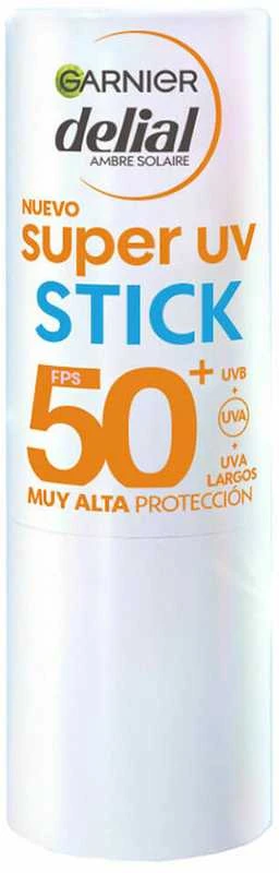 Garnier Delial Super Uv Stick Spf50, 9 g