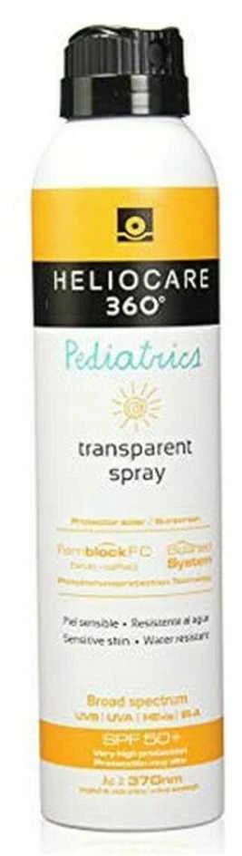 Heliocare 360° Pediatrics SPF50 apsauginis purškiklis vaikams nuo saulės, 200 ml