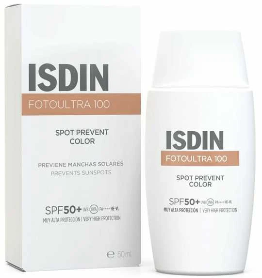 Isdin sdin Fotoultra 100 Spot Prevent Color Spf50+, 50 ml